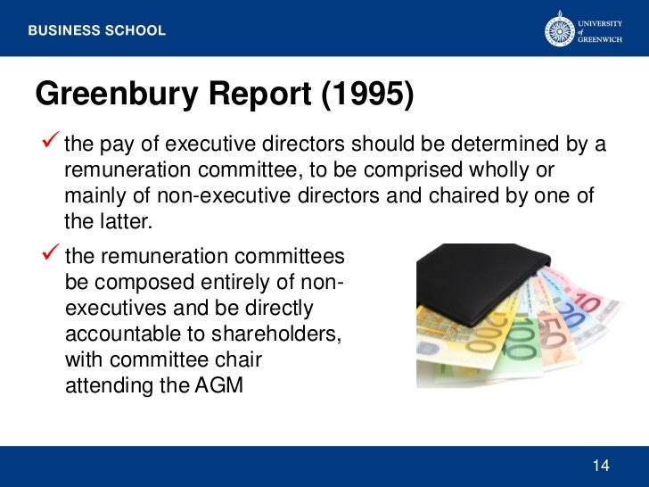 greenbury report 1995